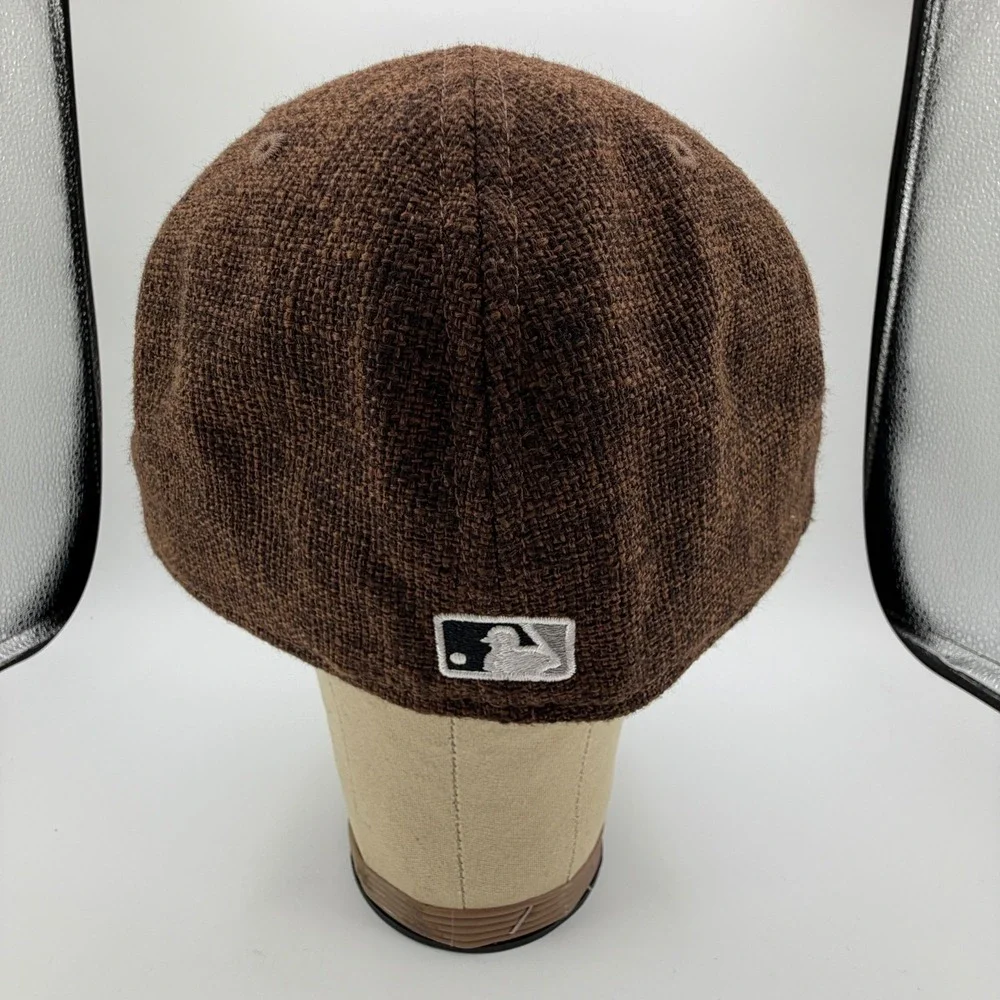 Chicago White Sox Hat New Era 59Fifty Hemp Linen Split Panel Fitted Sz 7 1/2 NEW